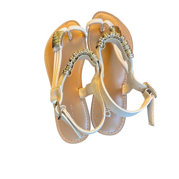 Bar II white sandals size 6.5 - Picture 3 of 5